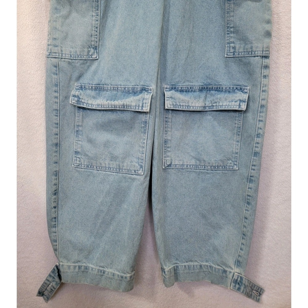 Dolls Kill The Ragged Jeans Priest Balloon Cargo Pants 28 X 28" Baggy Streetwear - Picture 7 of 16